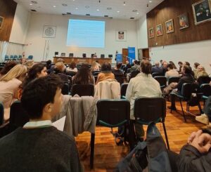 Democrat conference in Barcelona - view from the audience